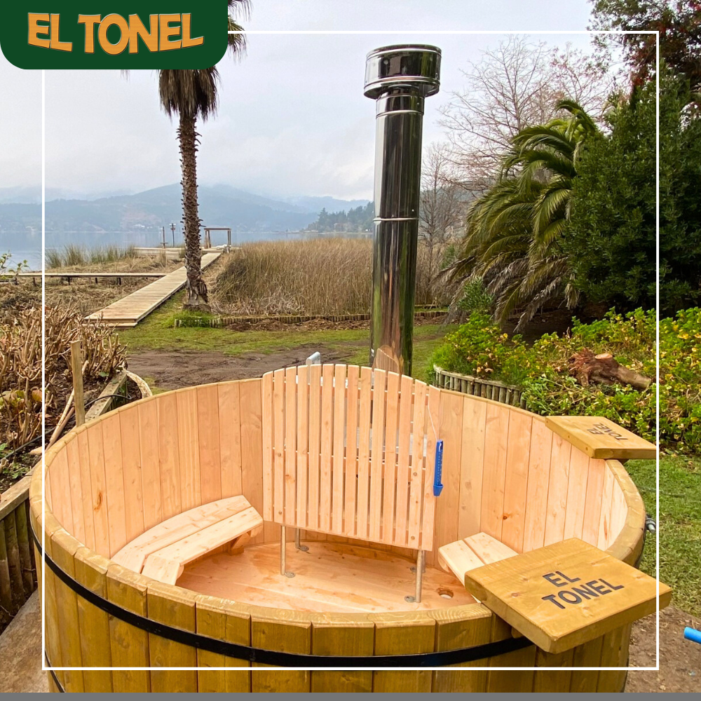 Calefactor a Leña Interior para piscinas, tina, tinajas, bañeras a leña, jacuzzi , hot tub, sauna, cuba