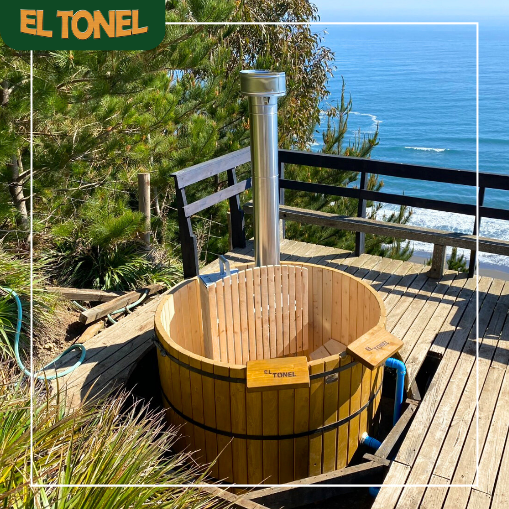 Calefactor a Leña Interior para piscinas, tina, tinajas, bañeras a leña, jacuzzi , hot tub, sauna, cuba