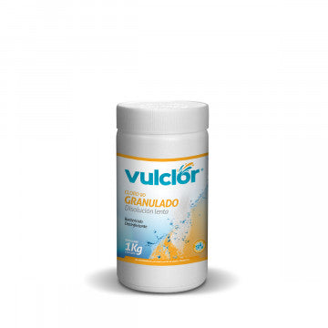 Cloro 90% Tableta de disolución lenta (1Kg) Vulcano para piscinas