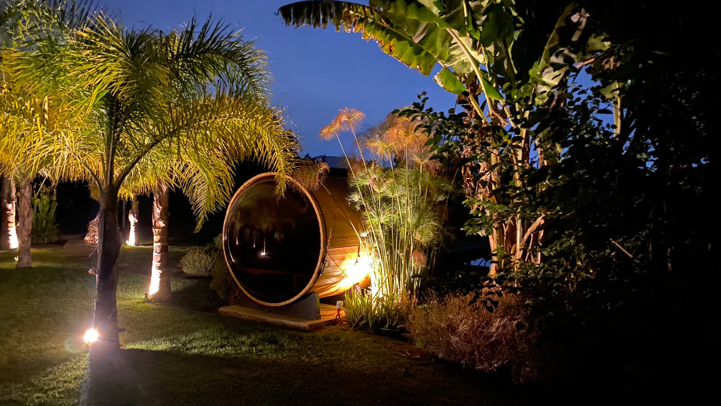Saunas Exteriores Modelo Full Visión 6 personas