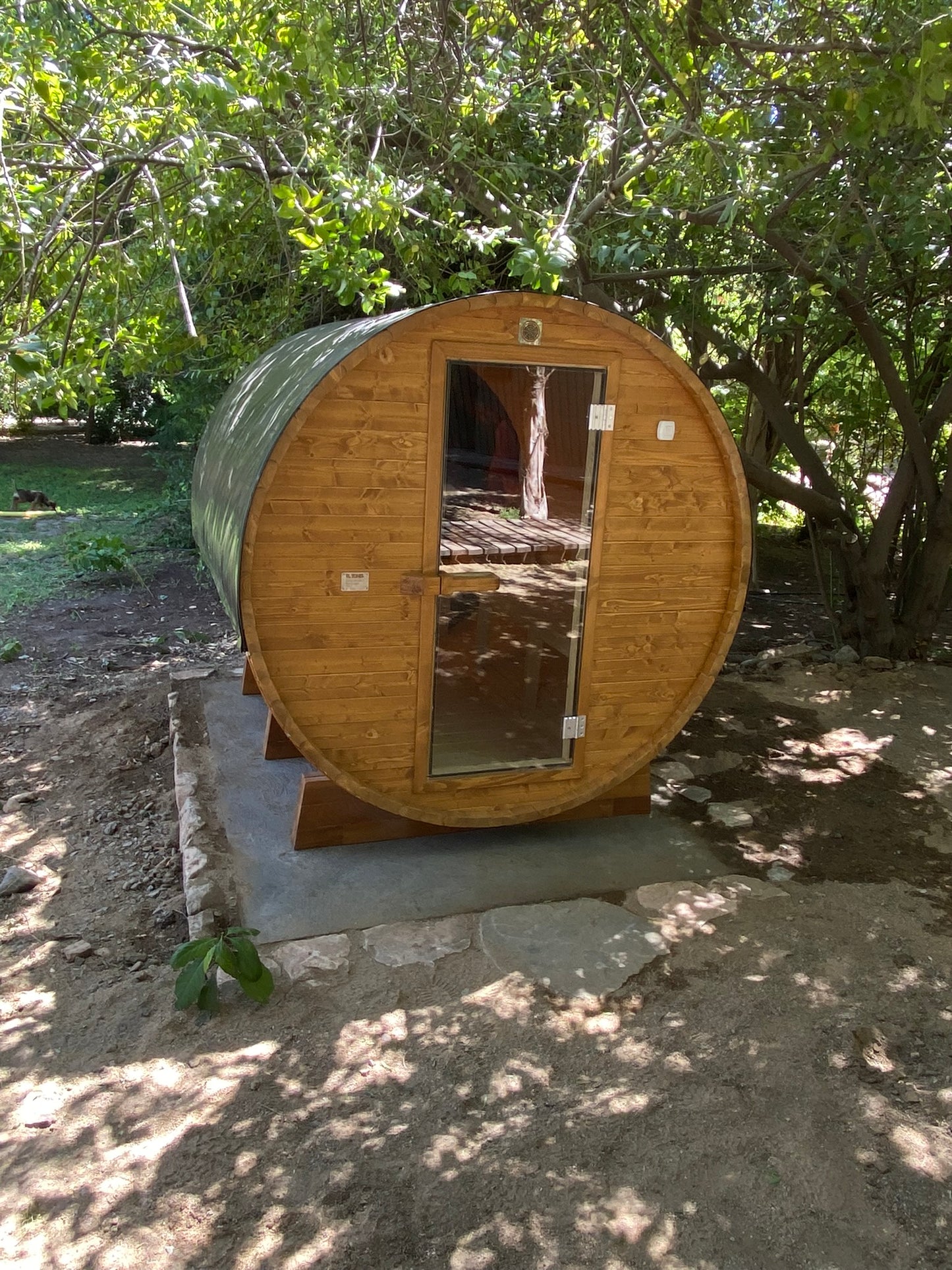 Saunas Exteriores Modelo Barril 4 Personas
