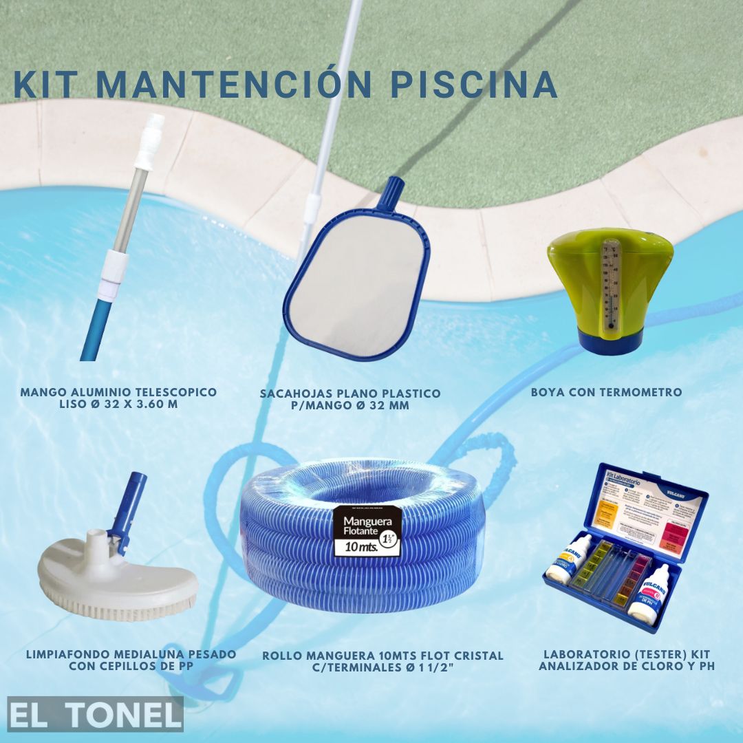 KIT MANTENCIÓN PISCINAS